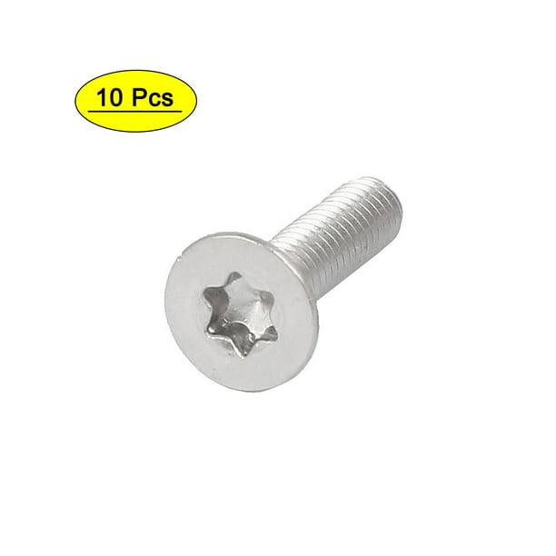 Pin in Torx Security Screw Key Wrench 6-lobe Pin Key Wrench Stainless Steel L-ke